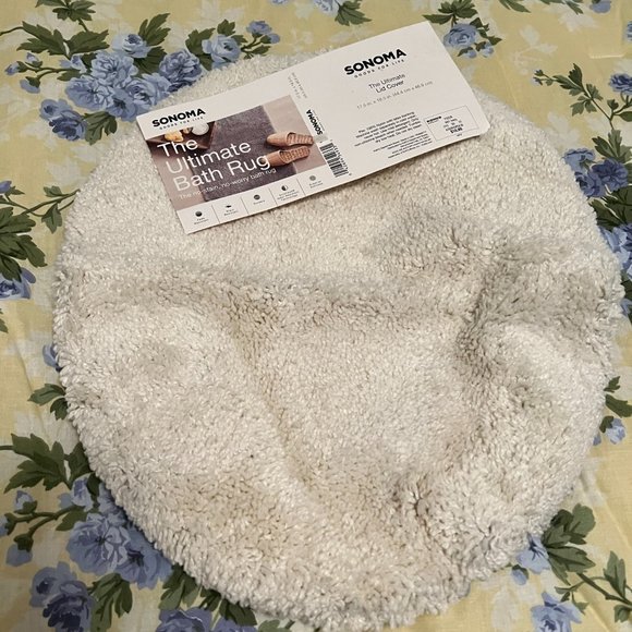Sonoma Bath Sonoma Ivory Toilet Seat Cover 75 X185 Poshmark